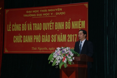 Bài phát biểu của tân PGS Trần Bảo Ngọc tại lễ vinh danh
