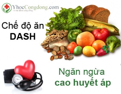 Chế độ ăn DASH kiểm soát tăng huyết áp