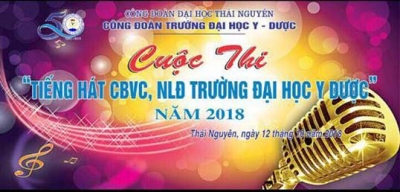 Tiếng hát cán bộ viên chức, người lao động Trường Đại học Y – Dược, Đại học Thái Nguyên năm 2018