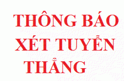 Thông báo tuyển thẳng các đối tượng Thí sinh lớp 12 tham dự kỳ thi tuyển chọn đội tuyển Olympic Quốc tế 2019