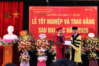 Lễ tốt nghiệp và trao bằng Sau đại học năm 2020